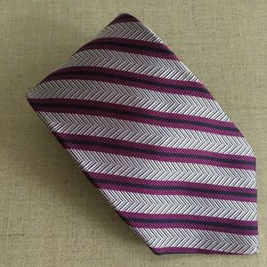 Robert Talbott Men Multicolour Striped Silk Tie